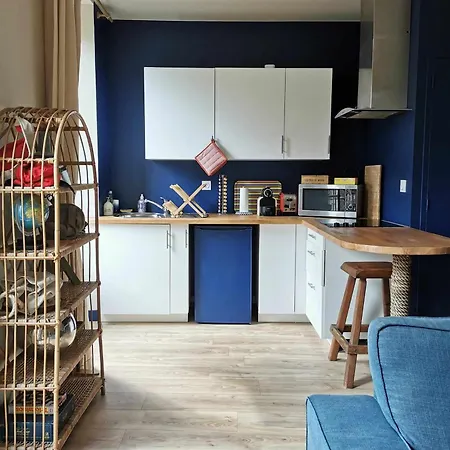 Bulle Marine Paisible Proche De La Gare Et Du Port Apartamento *