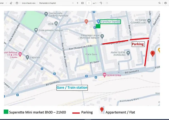 Bulle Marine Paisible Proche De La Gare Et Du Port * Μπρεστ